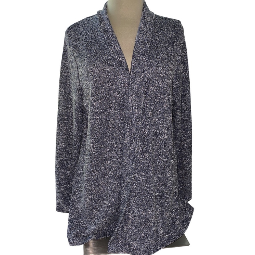 Lane Bryant sweater cardigan open drape front long sleeve size 14/16